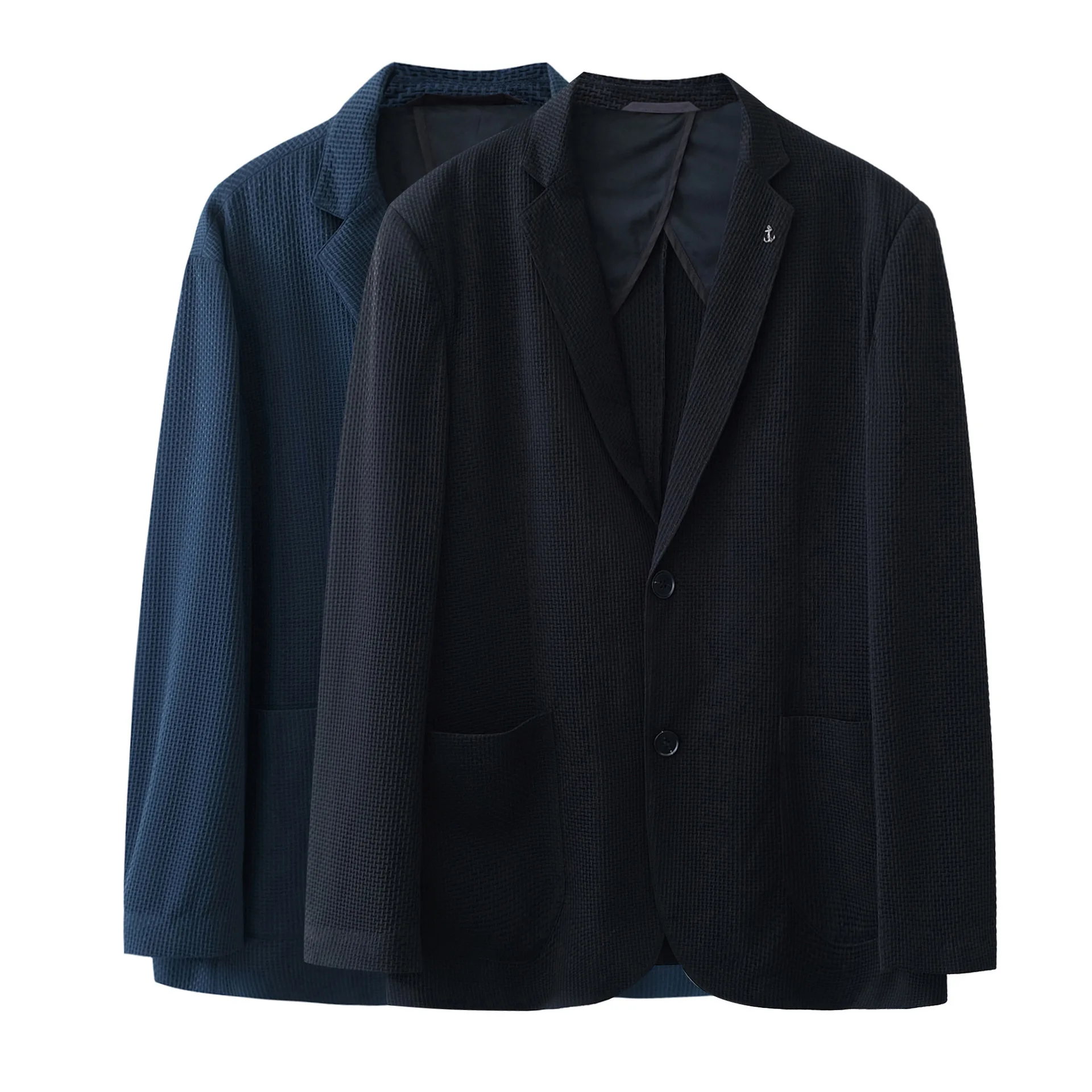 

K-Summer slim high elastic breathable seamless business casual suit