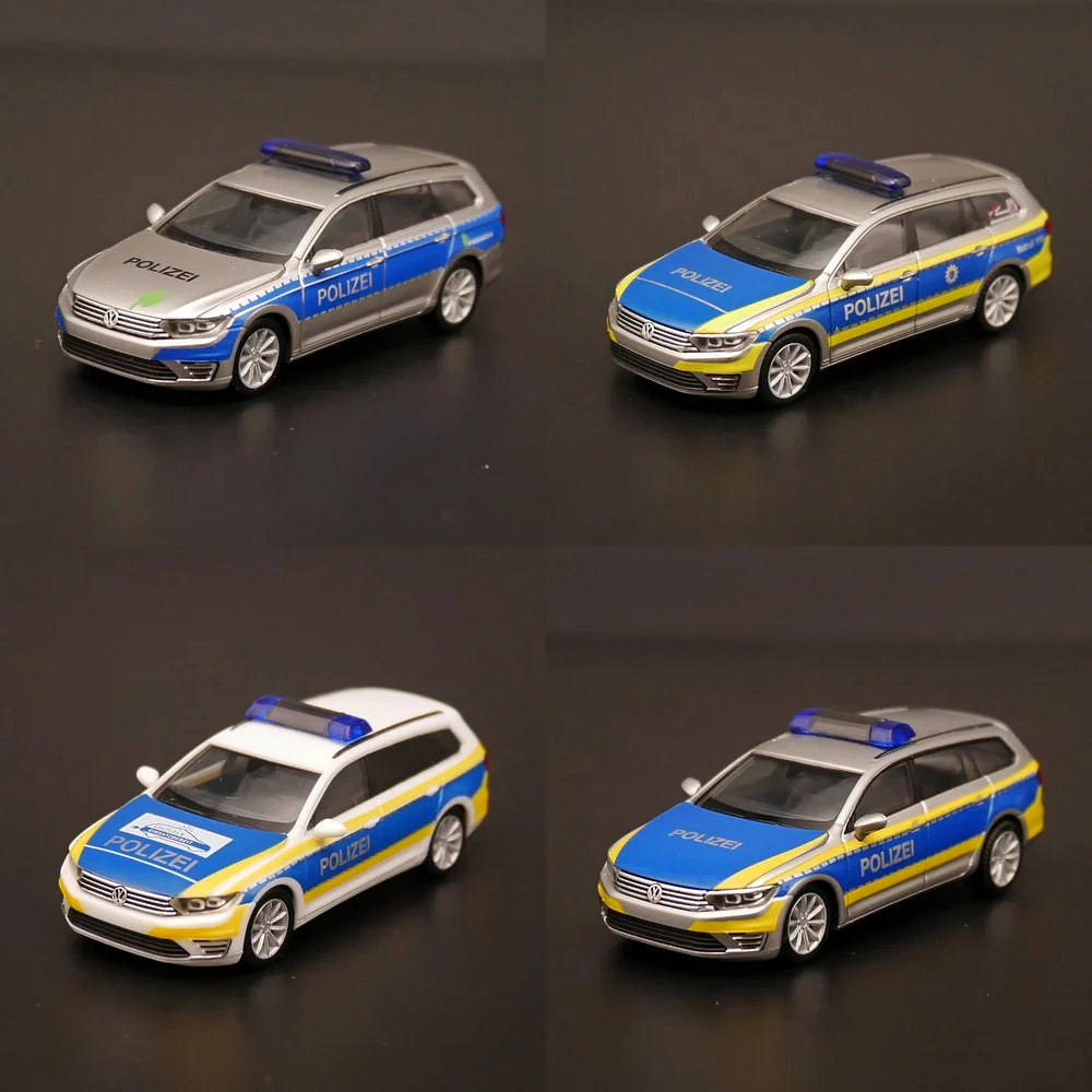 

Herpa 1:87 Volks wagen vw passat Police car model car toy ornaments