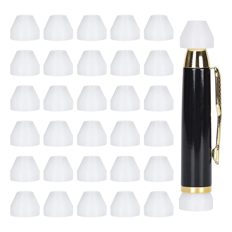 

Pen Bushings, Non-Stick Durable Pen Bushings, 7Mm White Synthetic Bushings, 30Pcs Finishing Pen Turning