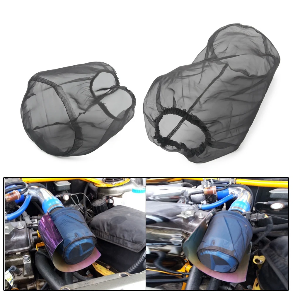 Universal Car Cone Air Filter Protective Cover Waterproof Oilproof Dustproof for High Flow Intake Filters 24x12cm | Автомобили и