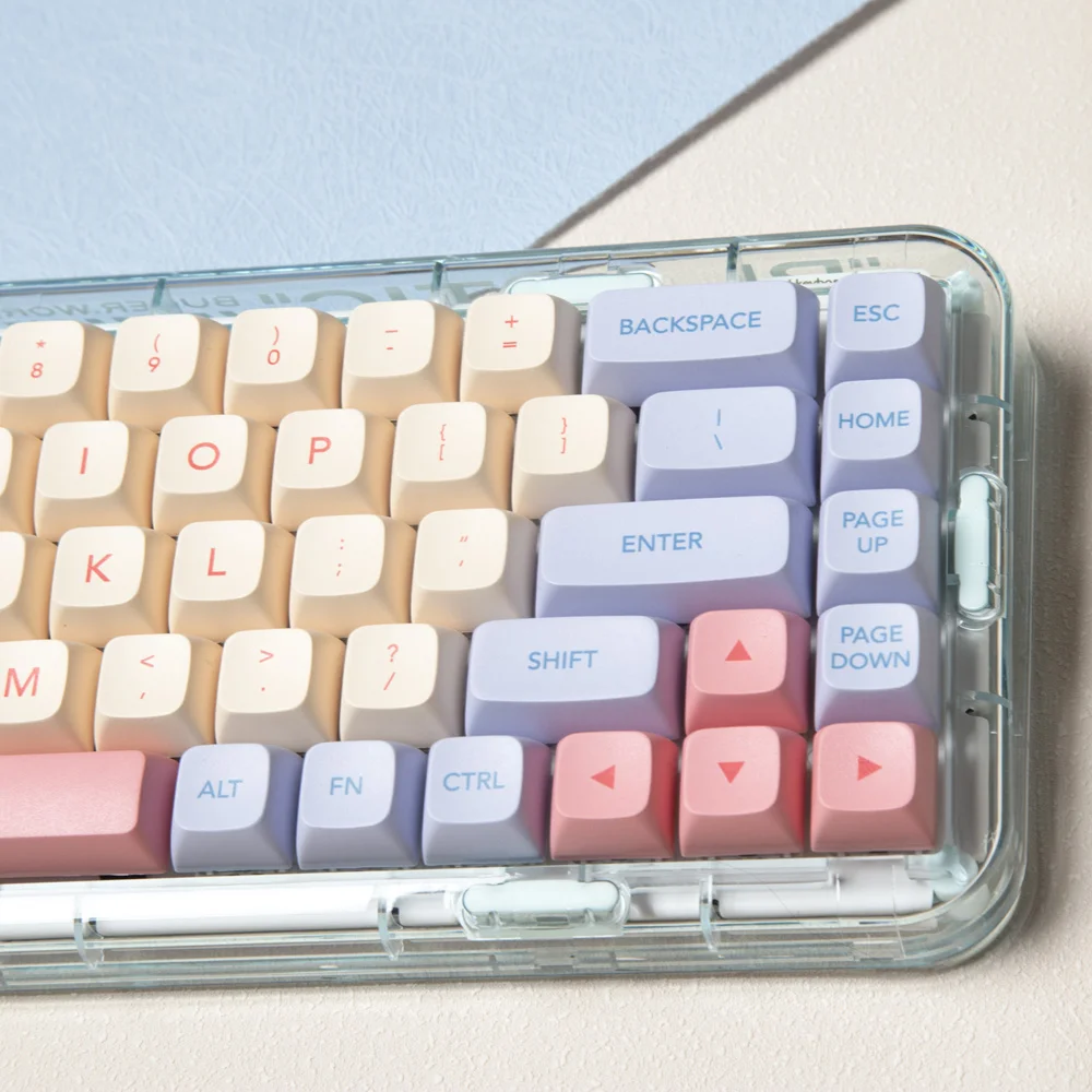 

132 Keys Keycaps PBT Dye Sublimation XDA Profile For MX Switch Fit 61/64/68/87/96/104/108 Keyboard Keycaps Sale