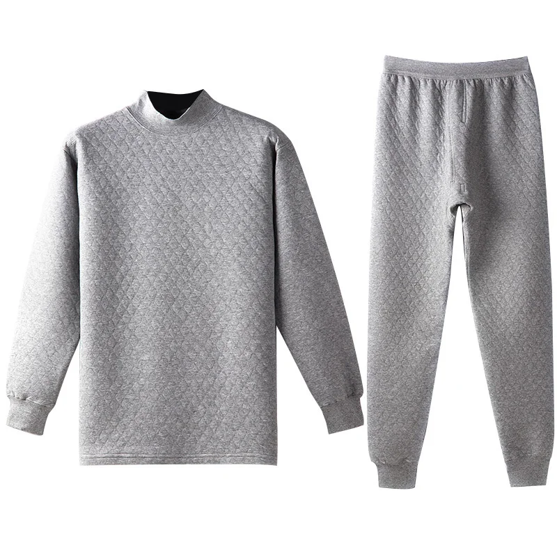 

Termal Underwear Men Conjuntos De ombre Ticken Cotton Sweater i-Necked Suit Calca Termica Cueca Masculina Roupa Termica