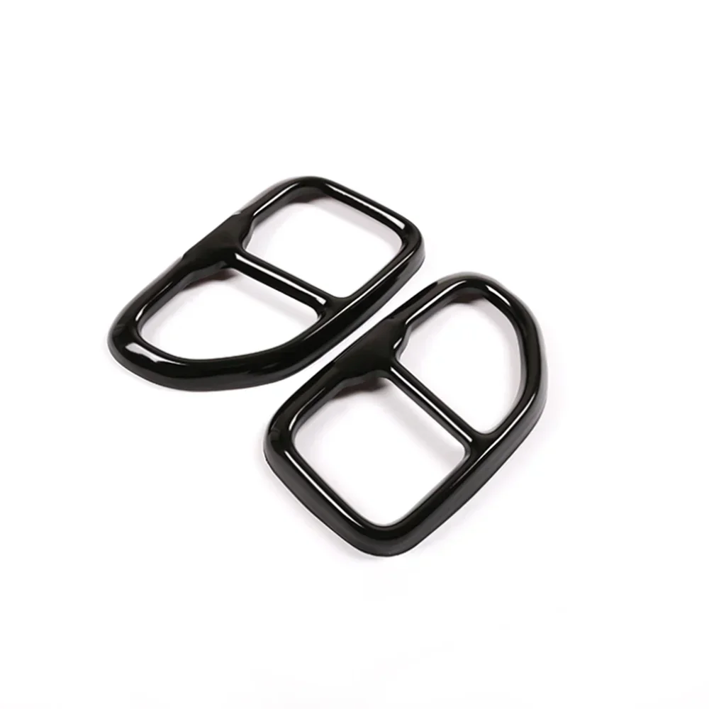 Для BMW X3 G01 X4 G02 2018 2019 Автомобильный задний двойной глушитель наклейки на трубу