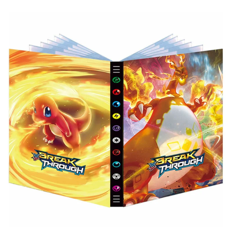 

Children 432Pcs Pokemon Album Cards Book Anime TAKARA TOMY VSTAR VMAX GX Pokemon Cards Collection Folder Toy Gifts Kids