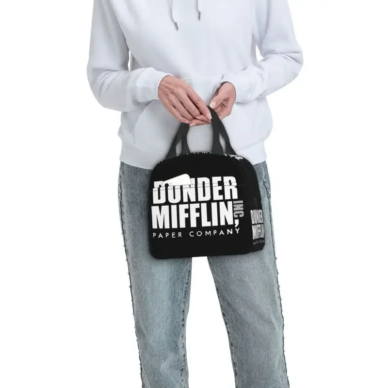 Фотофон Dunder Mifflin бумажная компания Ланч-бокс охладитель термоизолированная
