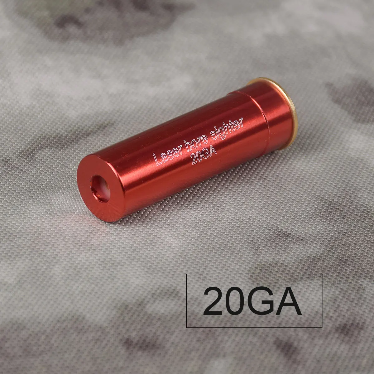 Красный лазерный прицел Латунный картридж CAL для прицела 223 308 9 мм 7 62x39 x калибр 12GA -