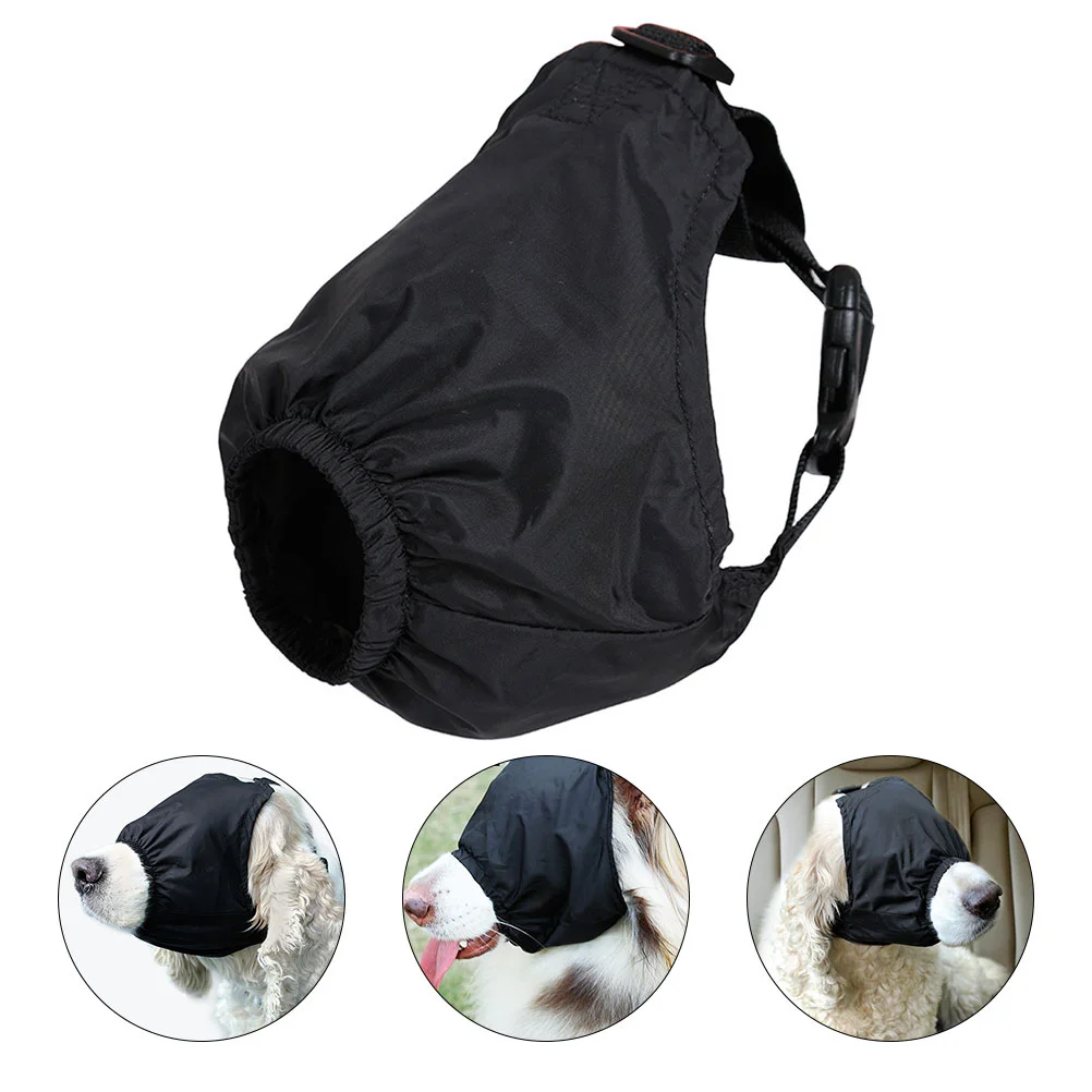 

Dog Eye Pet Muzzle Cap Calming Cat Dogs Cover Masks Sickness Car Blinder Grooming Patch Anti Cancelling Noise Face Blinders