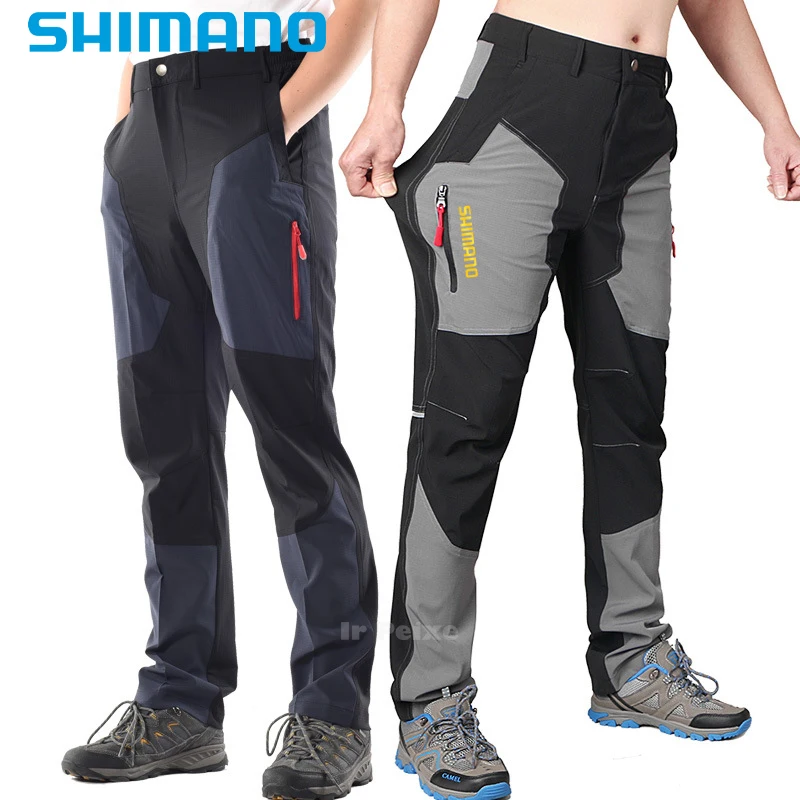 

Брюки Shimano мужские для рыбалки, водонепроницаемые дышащие штаны для рыбалки, несколько карманов, одежда для рыбалки, весна-лето