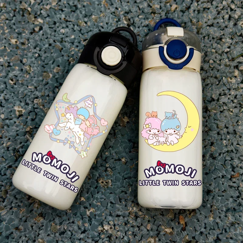 400 мл маленькая пластиковая бутылка для воды с изображением двойных звезд