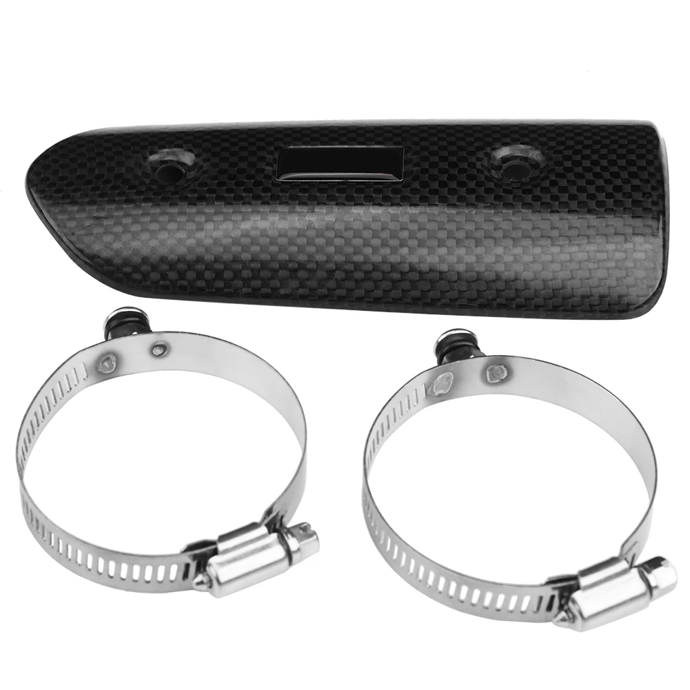 Мотоцикл Универсальный Углеродного Волокна Выхлопной Средней Трубы Тепловой