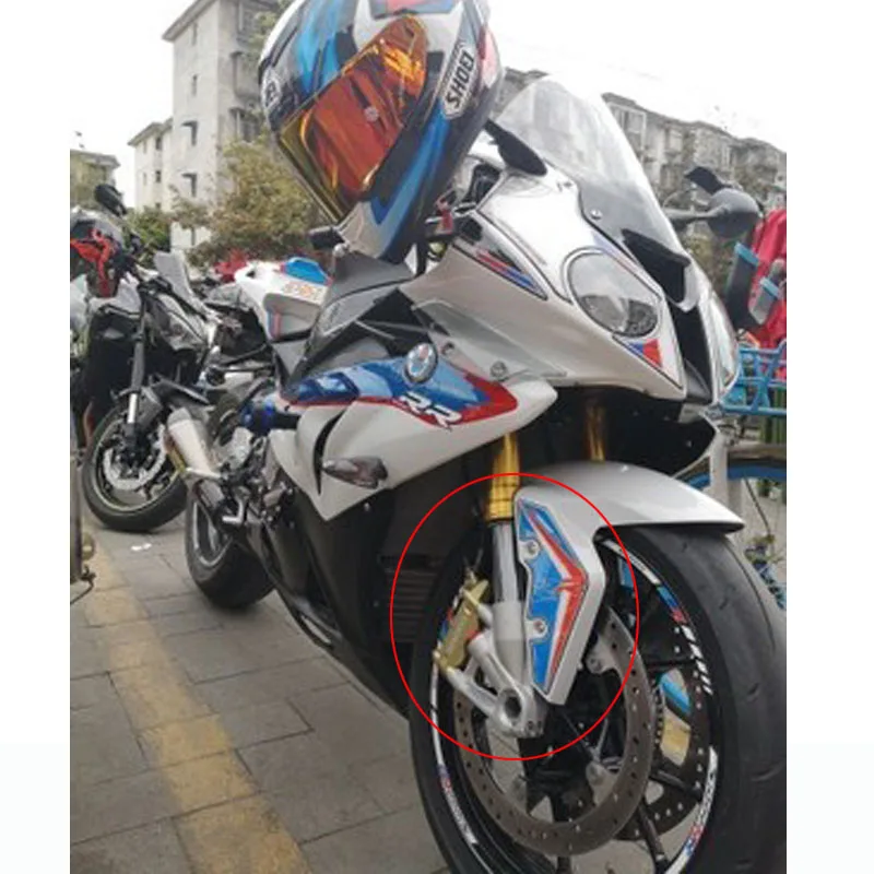 

3D front fender shield stickers decorative stickers Protective decals For BMW S1000RR S1000 RR ALL