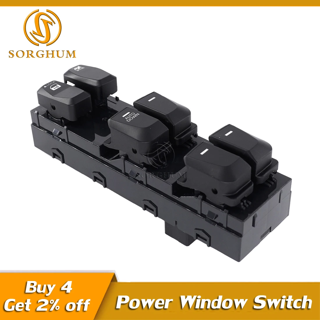 

Sorghum 93570-2S170 Auto Down 16 Pins Car Left Electric Power Window Control Switch Button For Hyundai Tucson iX IX35 2010-2017