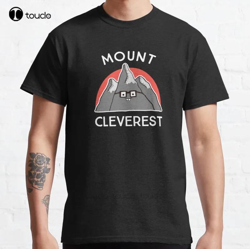 

New Nerd Mount Cleverest Classic T-Shirt Cotton Men Tee Shirt Custom Aldult Teen Unisex Digital Printing Tee Shirts Custom Gift