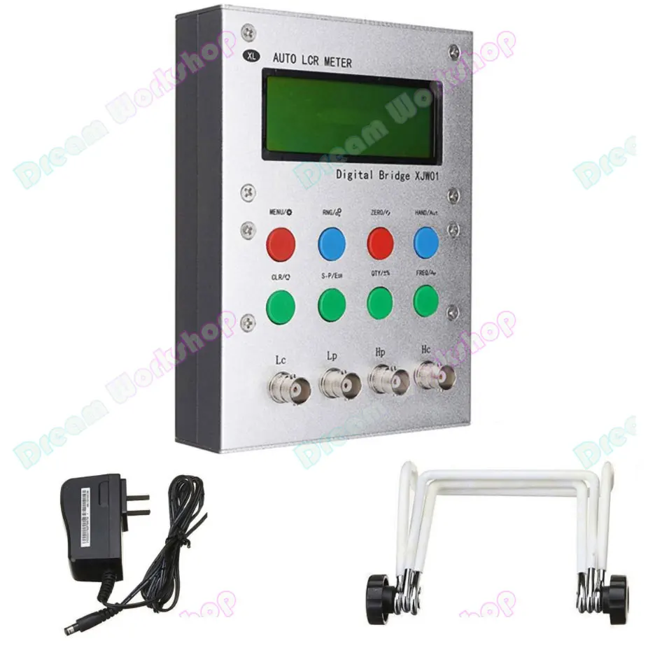 XJW01 Цифровой мостовой тестер LCR индуктивность конденсатор резистор ремешок для