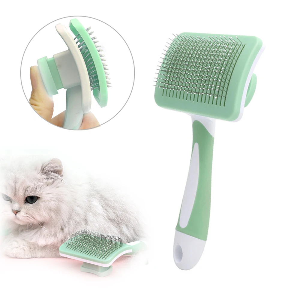 

Beauty Pet Hair Dog Shedding Brush Supplies Hair Hair Comb Grooming Indoor Cleaning Cat Pet Slicker Long Remover Cats Brush