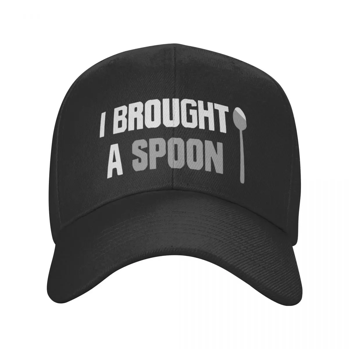 

Я купил ложку, Кепка из полиэстера, модный практичный подарок для путешествий