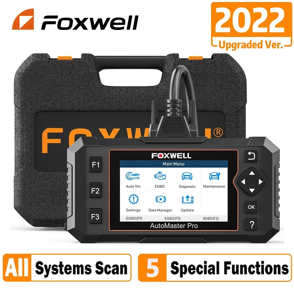 

Считыватель кодов Foxwell NT624 Elite OBD2, полная система, автомобильный диагностический сканер OBD2, сброс EOBD