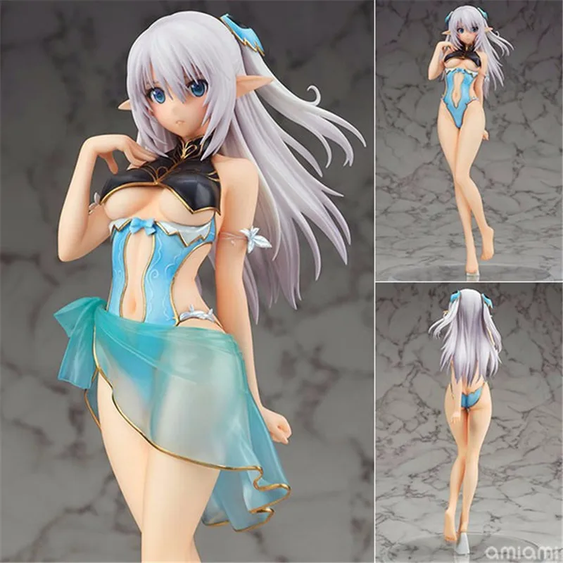 

Anime Figure Toys Shining Blade Heroines Allina Swimsuit Ver Princess Elf PVC Action Figure Toys Collection Model Game Doll
