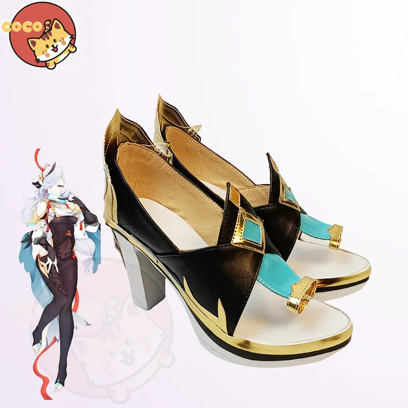 

CoCos Game Genshin Impact Shenhe Cosplay Shoes Game Cos Genshin Impact Cosplay Shenhe Cosplay Shoes