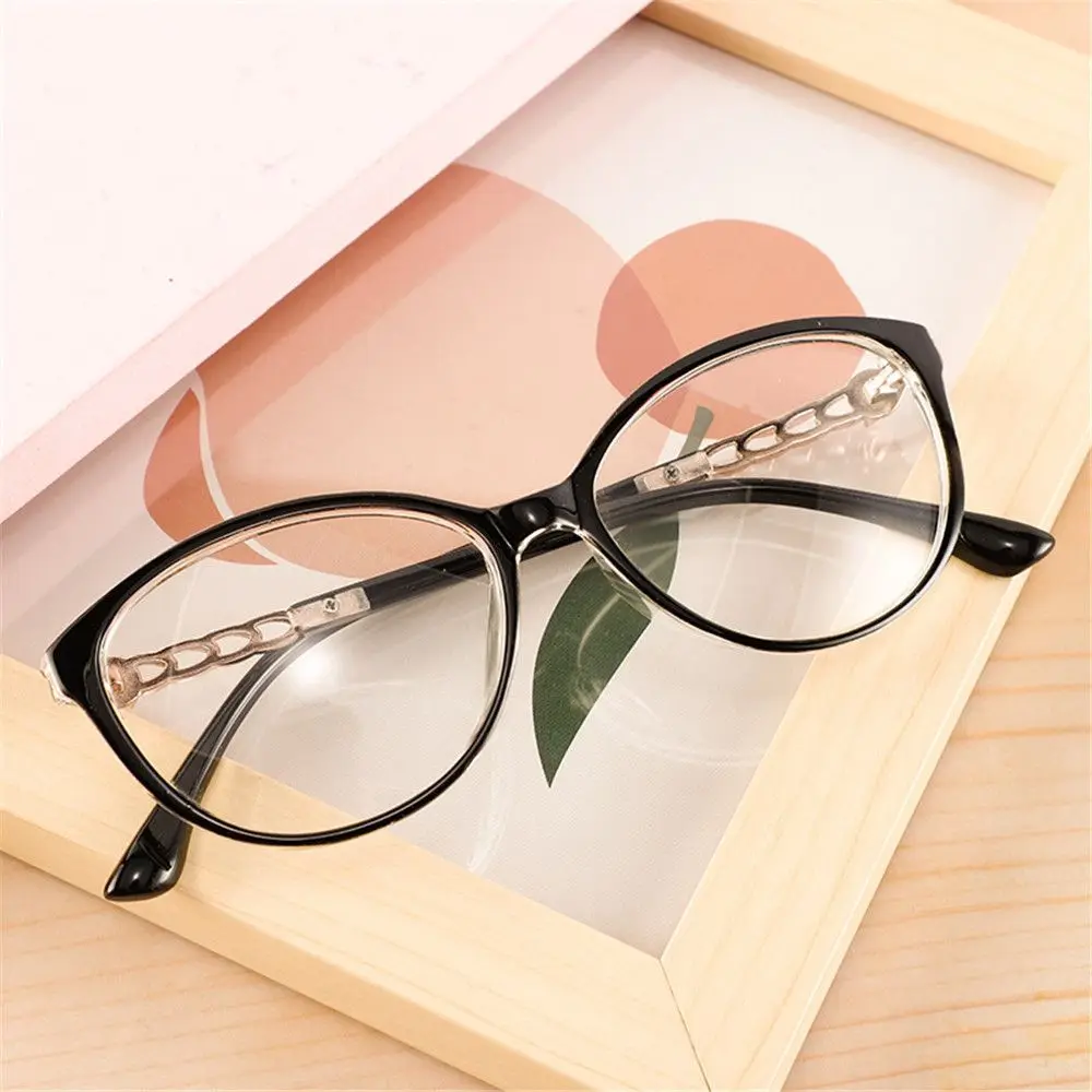 

Women Men Vision Care Oversized Portable Spectacles Round Glasses Eyeglasses Frame Optical Glasses
