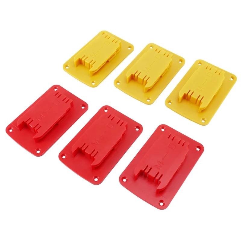 

New-Tool Mount For Dewalt,6 Pack Tool Hanger Holder Compatible For Dewalt 14.4V/18V/20V,M18 Tools