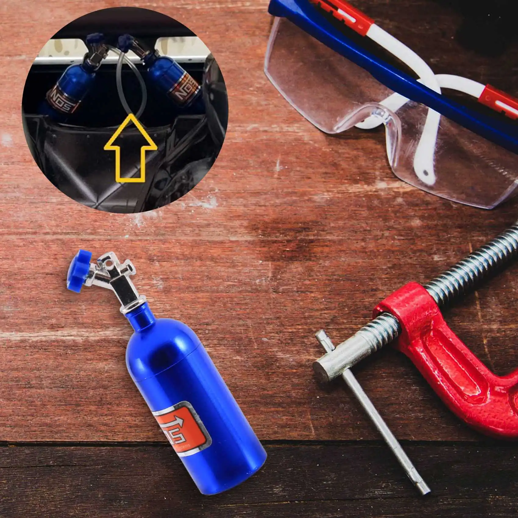 Металлическая искусственная планка для 1/10 RC Crawler Car TRX4 Defender Bronco RC4WD D90 D110 Axial Scx10 90046