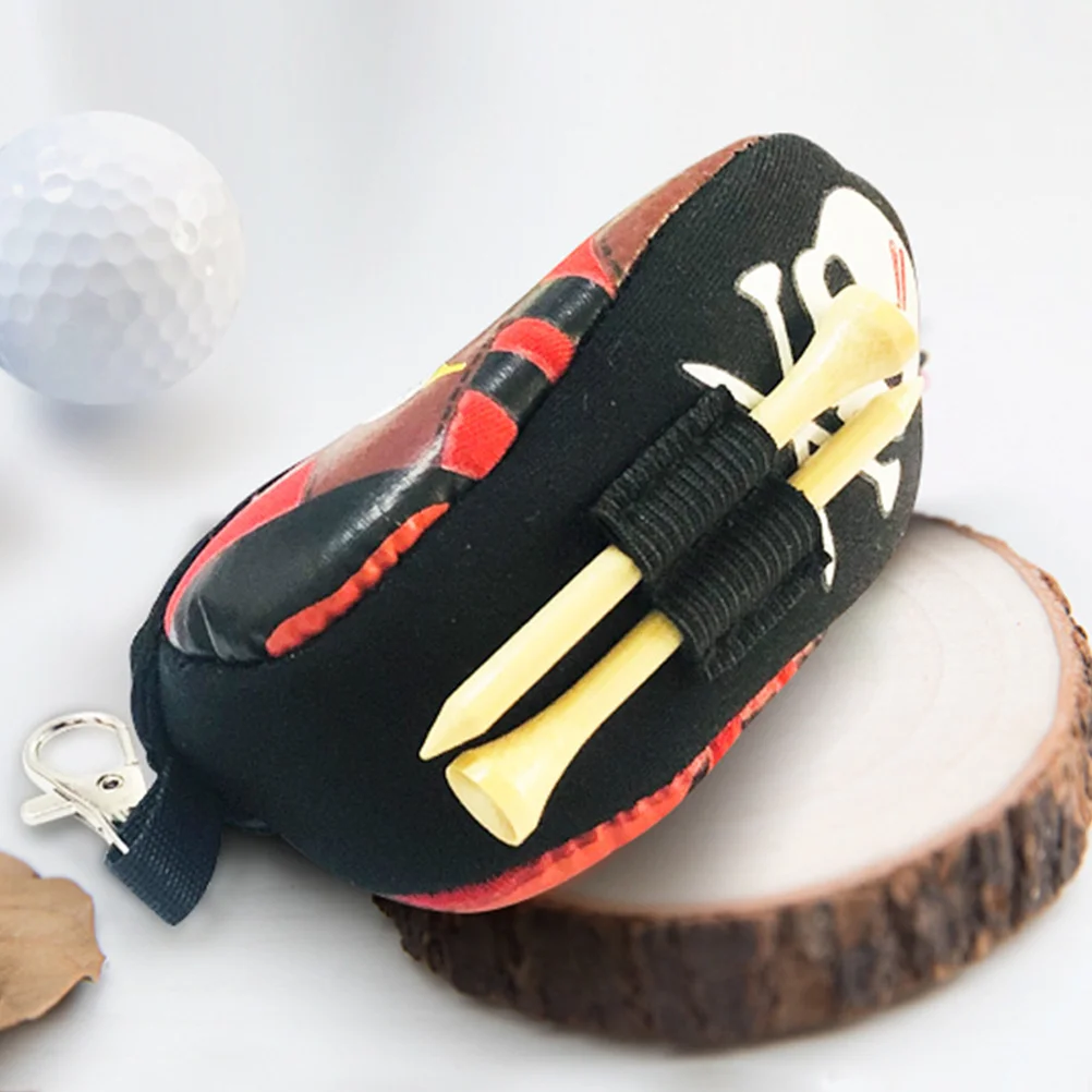 

Golfs Ball Bag Golfs Tee Bag Shoe Shaped Golfs Ball Holder Portable Golfing Ball Bag Reusable Pouch