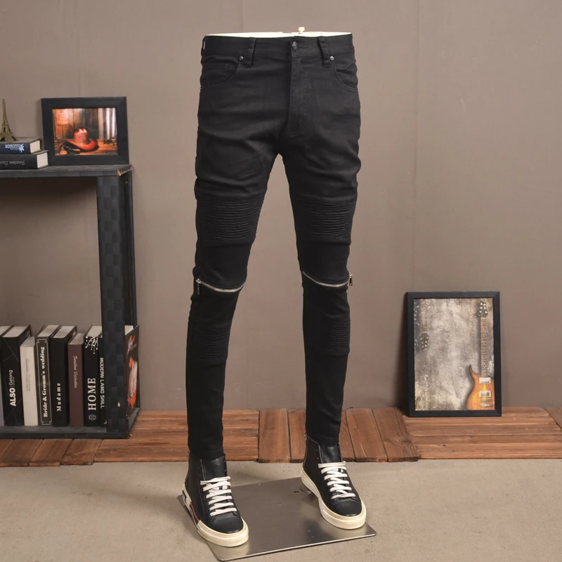 Рисунок 5 - Джинсы мужские облегающие эластичные на молнии