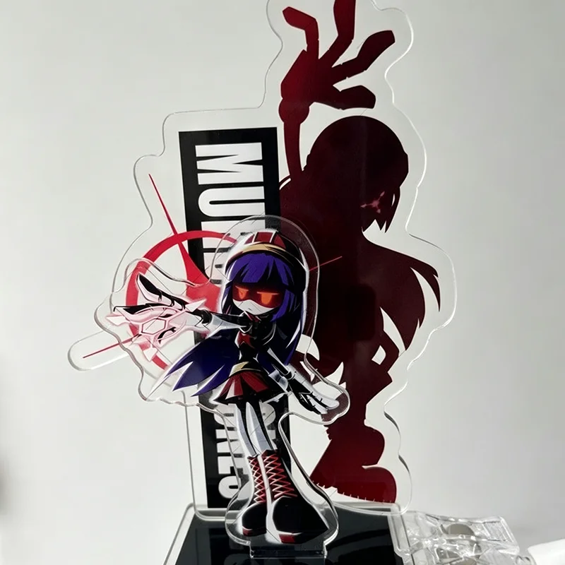 Фото Аниме-фигурка Murder Drones CYN J N V Doll Uzi Doorman ‌   Акриловая подставка для фигурок, настольное украшение, реквизит для косплея №2