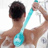 long handle body cleaning brush bathroom scrubber massager back exfoliating skin cleaning tools shower back brush tool