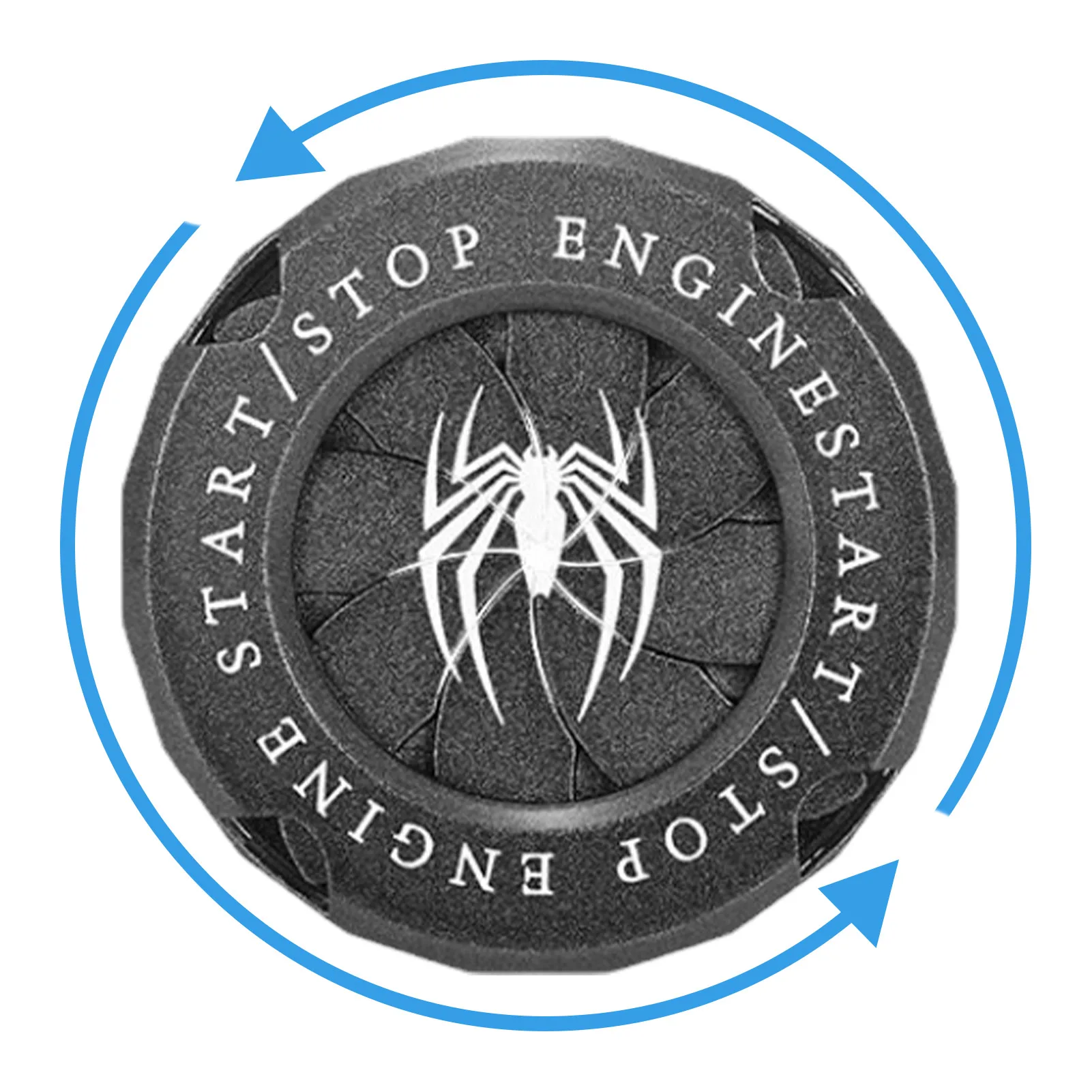 

Push Button Start Cover Anti-scratch Rotary Ignition Cover Universal Car Engine Decoration Ring Car Interior Accessories