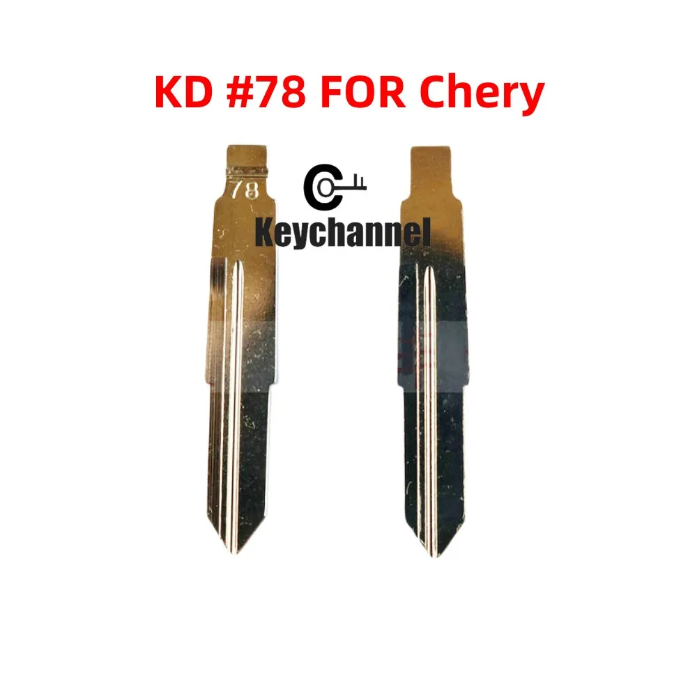 

Keychannel 5/10 шт. KD пульт дистанционного управления #78 чистый универсальный металлический Автомобильный ключ запасной ключ для Chery Fengyun2 пульт дистанционного управления для KEYDIY VVDI Xhorse