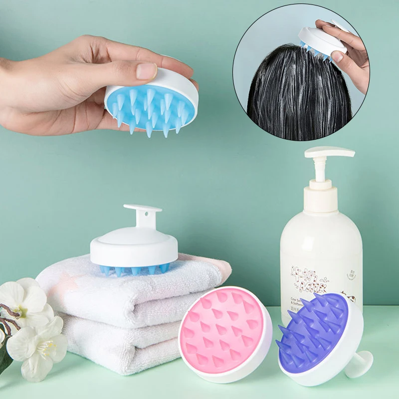 

Спа Массажер для похудения и головы, гребень для мытья волос, массажер для кожи головы, щетка для домашних животных, портативный силиконовый...