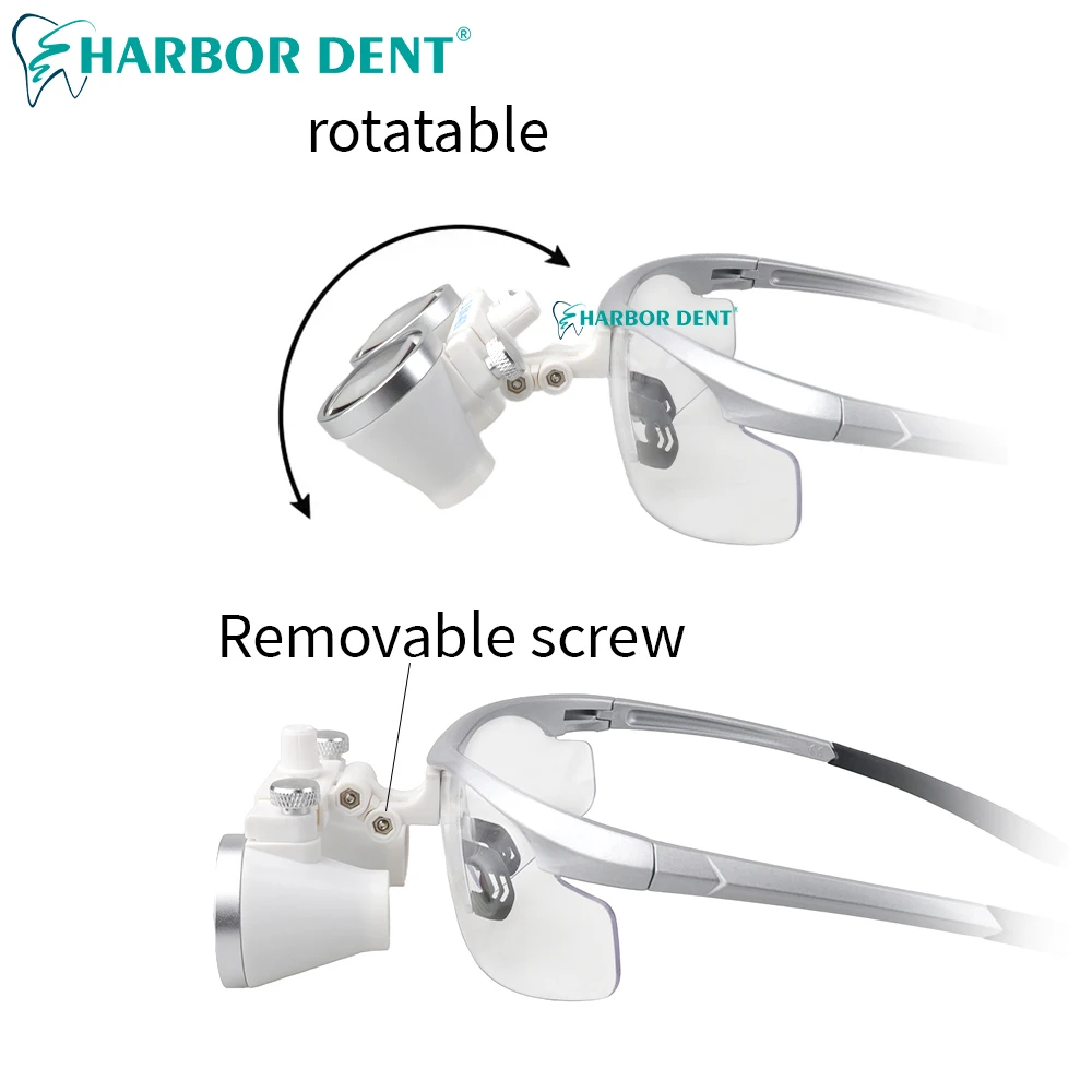 Стоматологическая бинокулярная лупа ультралегкие оптические лупы 320-420 мм