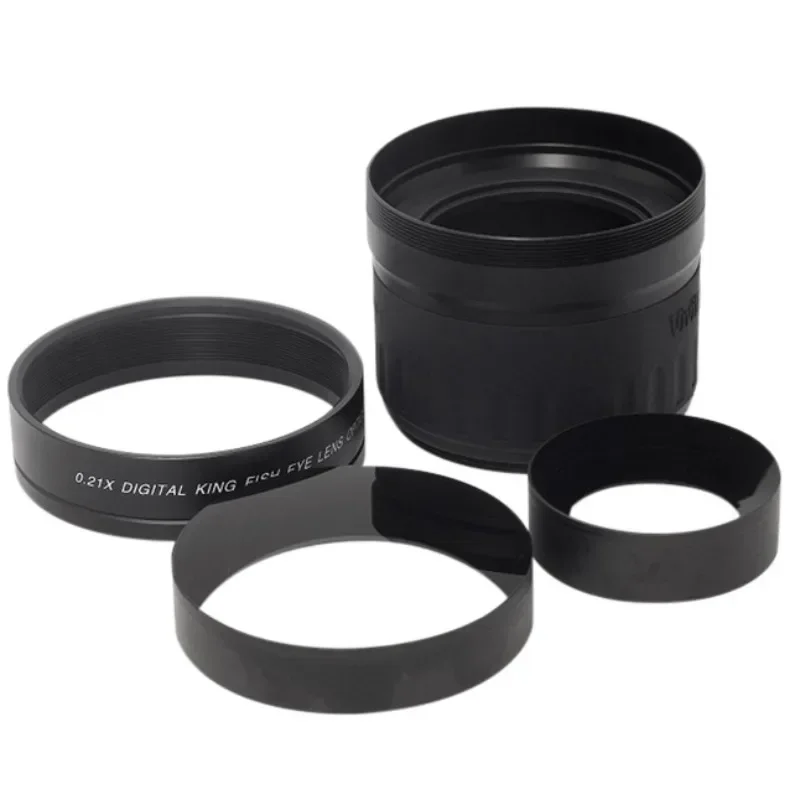 52 мм 58 0 21x объектив рыбий глаз для объектива камеры Nikon Canon OLYMPUS Pentax Sony FUJI с резьбой