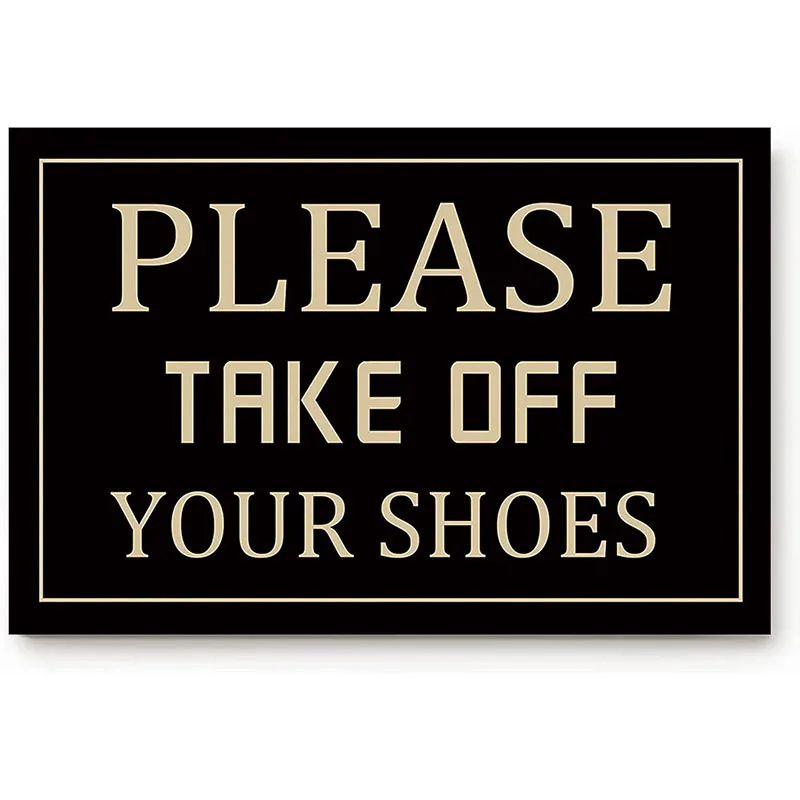 

Коврик для входной двери, пожалуйста, снимите обувь, напольный коврик для входной двери, уличные Нескользящие резиновые коврики и коврики, к...