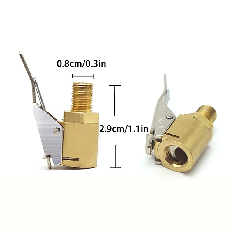Портативный Автомобильный Шланг Надувной Насос Разъем AirChuck Зажим Адаптер