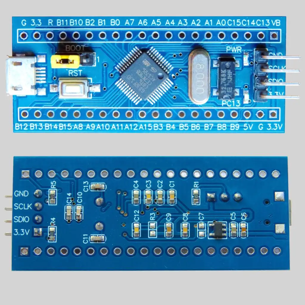 1 шт. GD32F130C8T6 основная плата Cortex M3 чем минимальная система GD32F130 замена платы