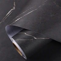 80cm wide thick black marble wallpaper kitchen countertop cabinet furniture renovated waterproof and oil proof wall sticker
