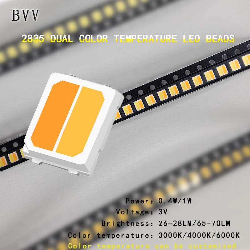 

Светодиодные лампочки BVV 2835 dual color temperature