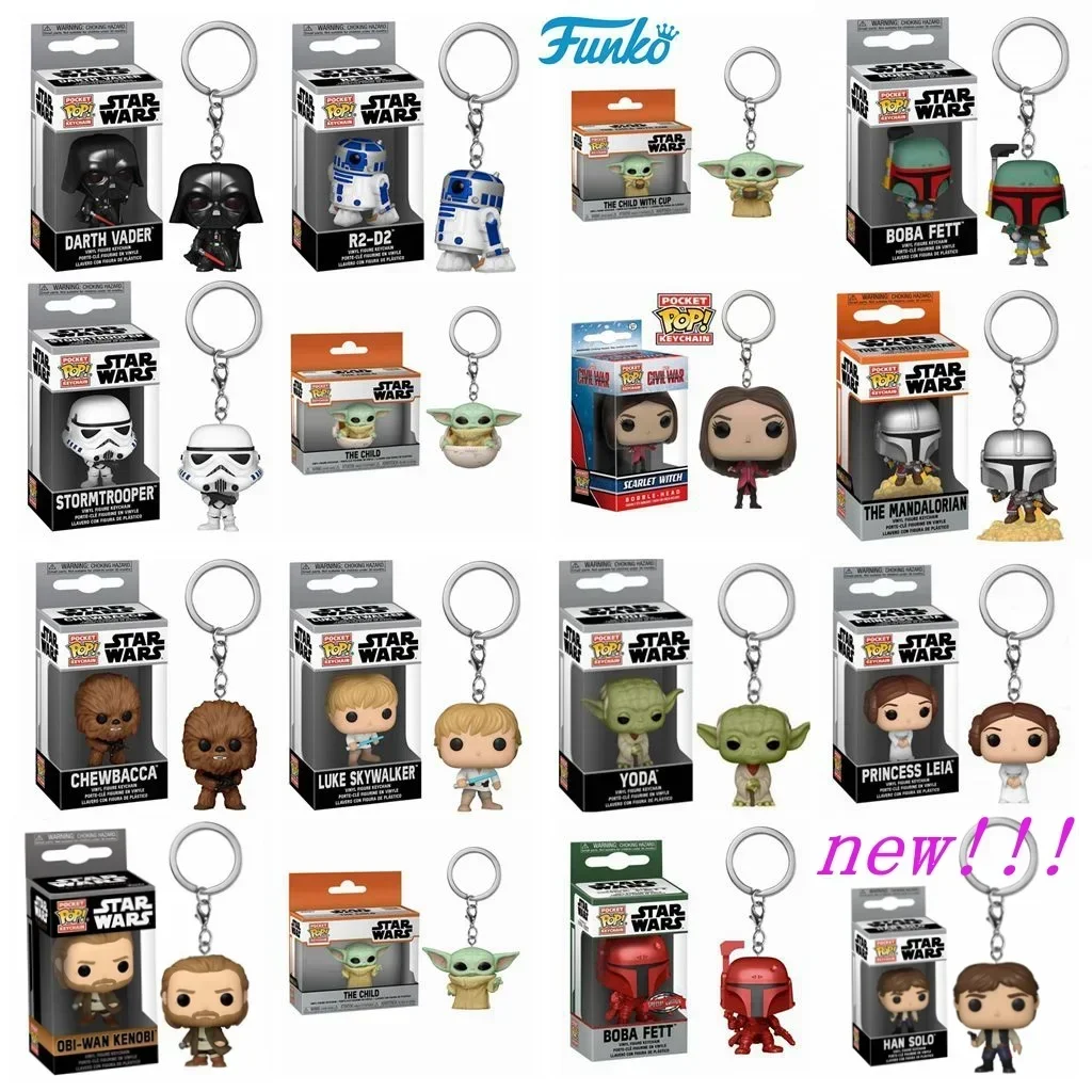 Funko pop Звездные войны Хан Соло Оби-Ван Кеноби люк Чубакка робо Дарт Вейдер