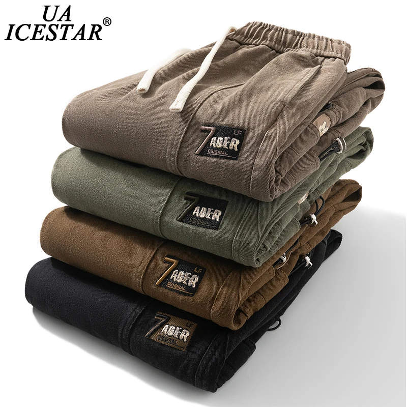 

High Quality Cotton Cargo Pants Men 2023 Spring Jogging Sweatpants Men Korea Casual Fashion Hip Hop Streetwear Trousers S-8Xl