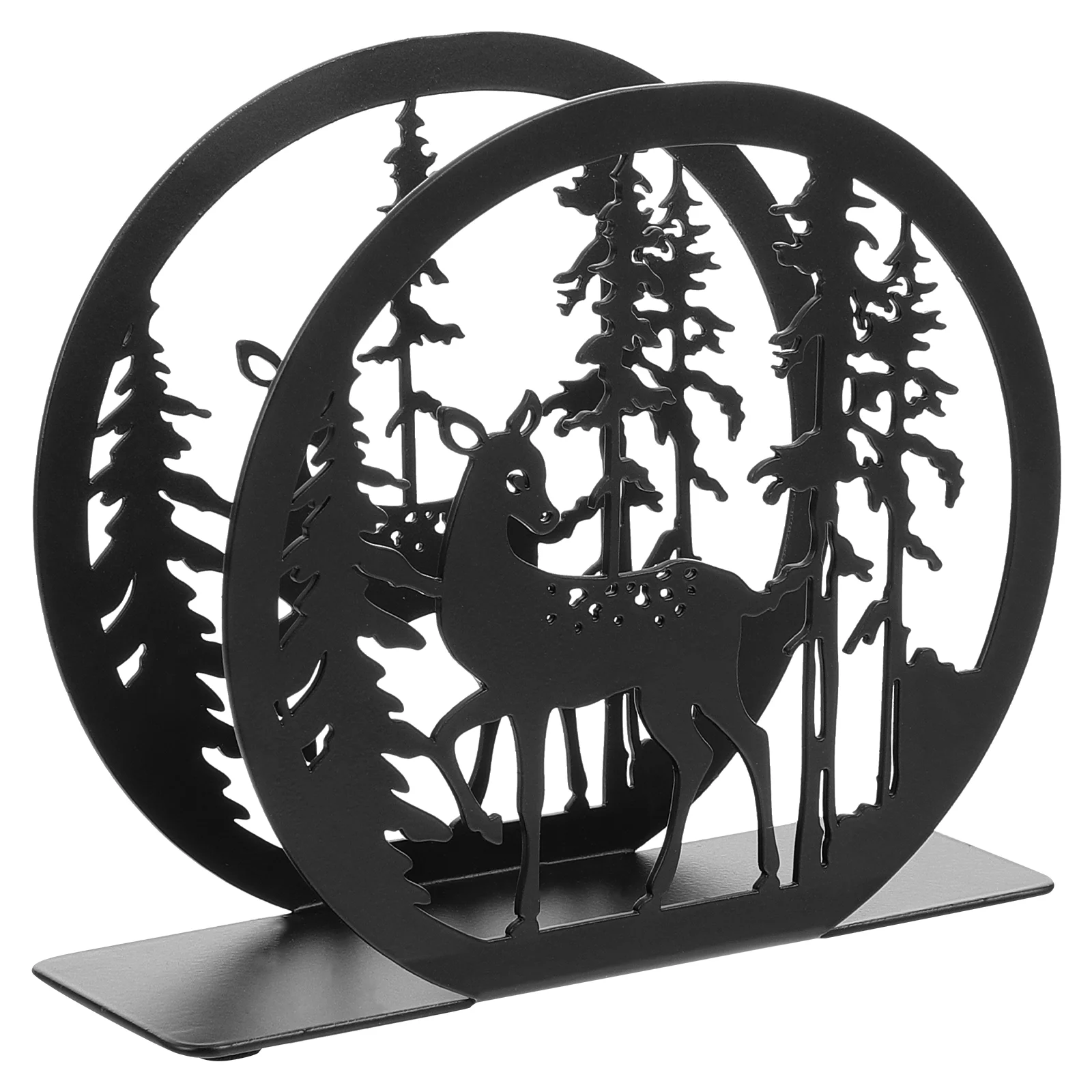 Декор пятнистый олень держатель для салфеток хранения поднос ванной комнаты