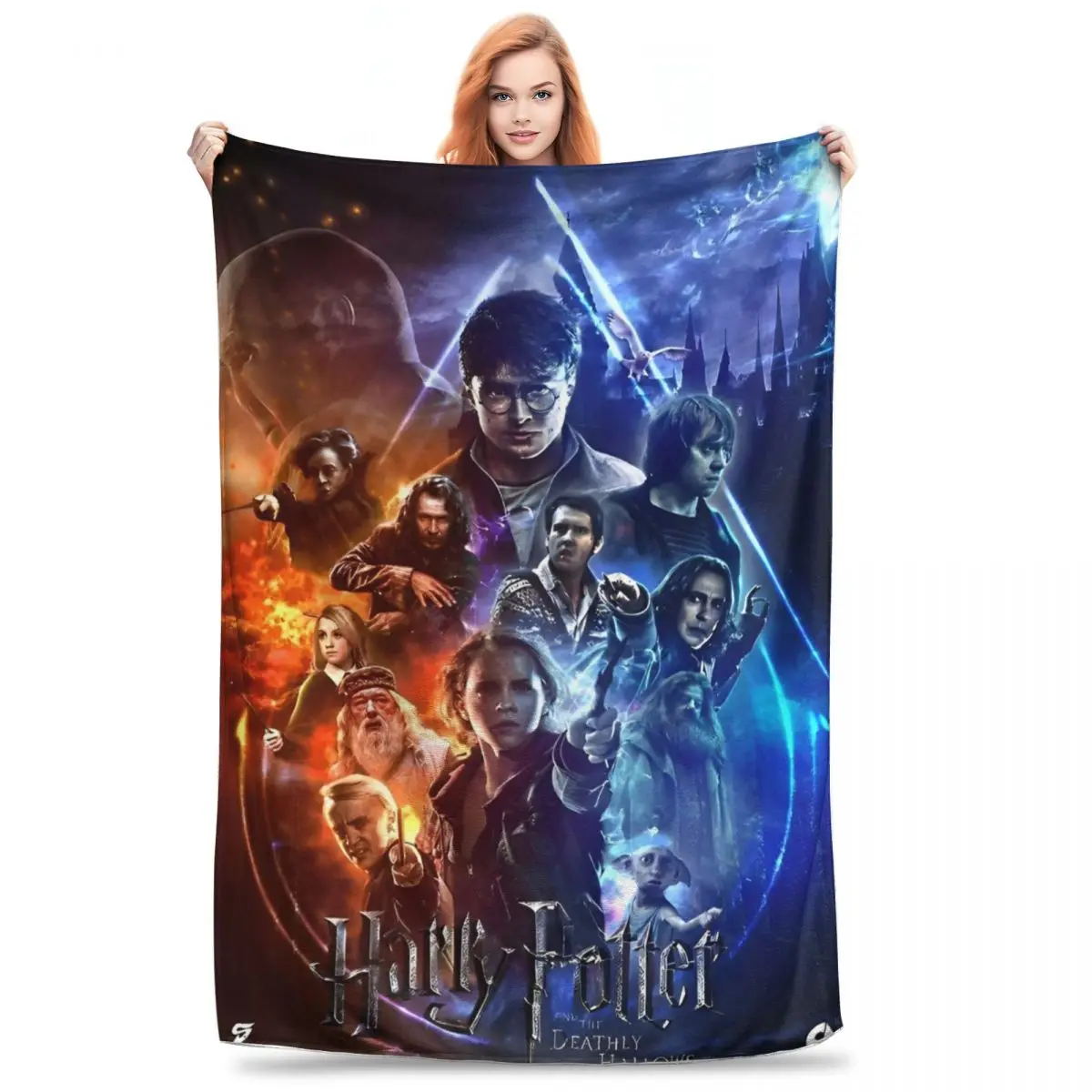 Супер теплое одеяло для кемпинга Харрис Поттерс пледы фланелевое покрывало