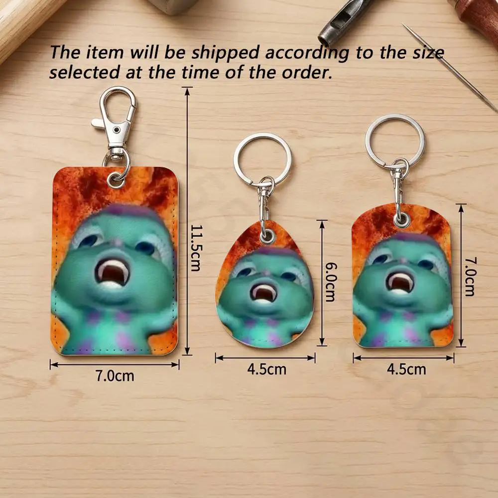 Персонализированный держатель для карт B-Bibble Doll с принтом, подходит для девочек, чехол для карт, держатель для бейджей, брелок для ключей для женщин (art.: 3920dc290283f) - 3920dc290283f
