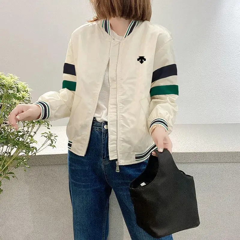Golf Wear for Women's Golf Jacket Spring Fashion Casual Sport Zipper Windproof Golf Clothing High Quality Ladies Golf Tops Coats