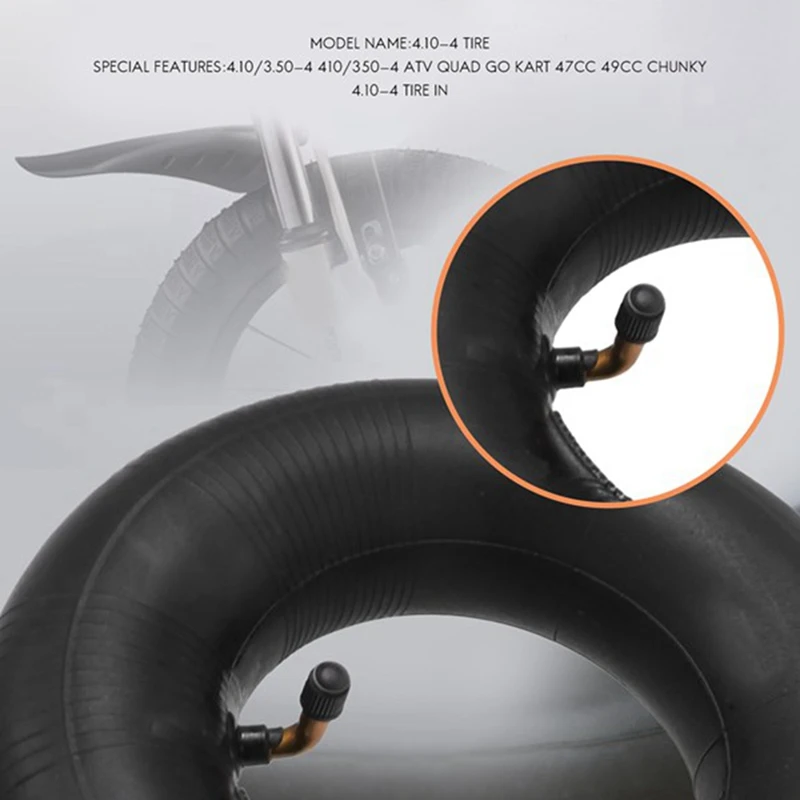 2 шт. 4 10/3 50-4 410/350-4 ATV Quad Go Kart 47Cc 49Cc Chunky 10-4 Внутренняя трубка шины подходит для всех