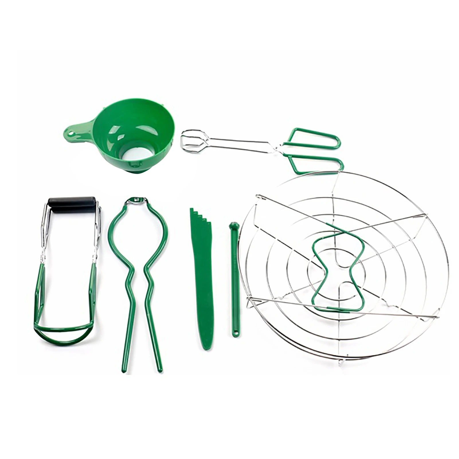 

7Pcs Canning Kit Canning Kit With Durable And Safe Materials Canner Set Including Essential Tools: Can Clip Food Clip Lid