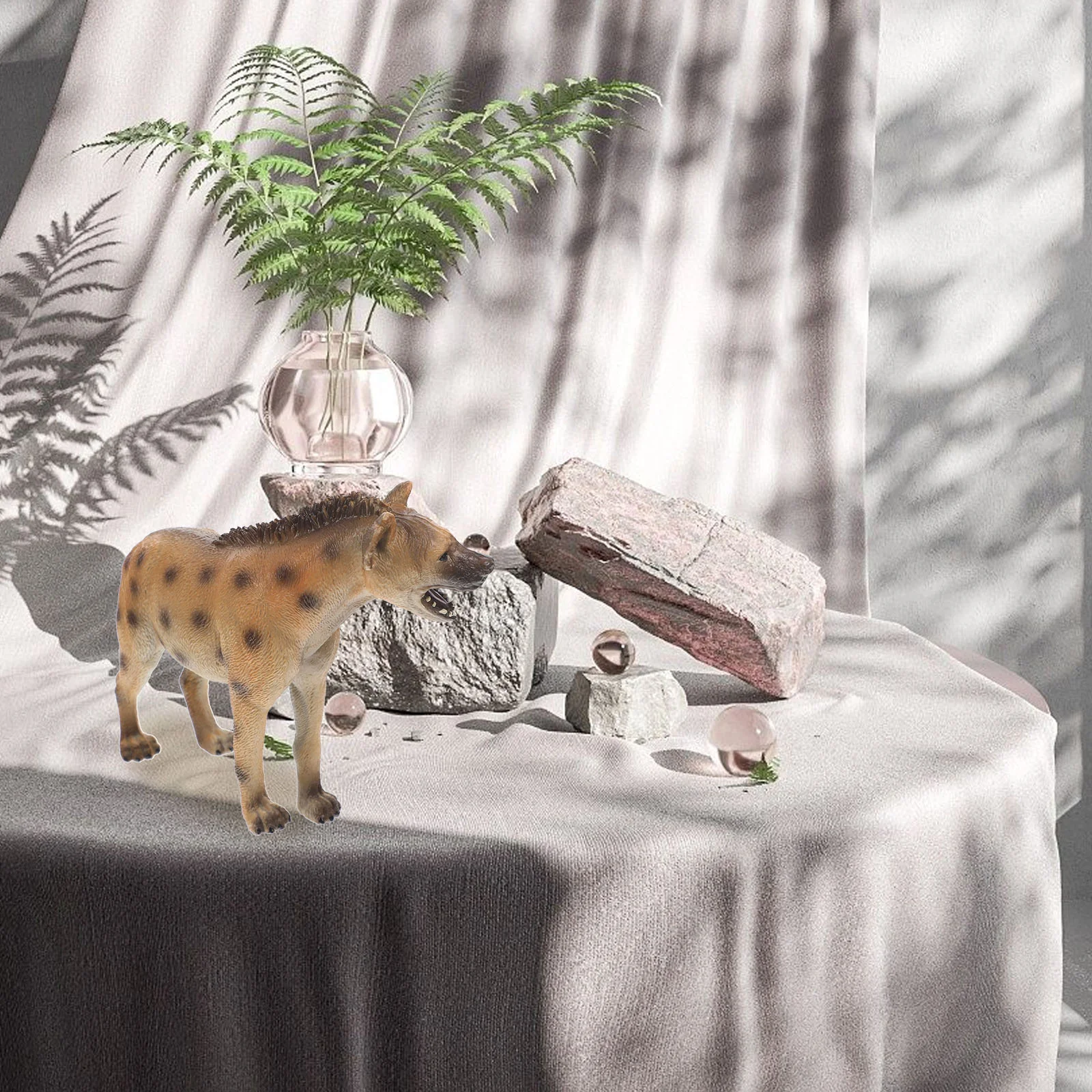 Моделирование Гиены Модель Настольные Животные Игрушка Орнамент Дикая Природа