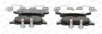 

FDB4432 interior brake pad rear DISCOVERY IV (L319) 0918 RANGE SPORT I (L320) RANGE SPORT I (L320)